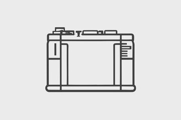 Battery icon vector