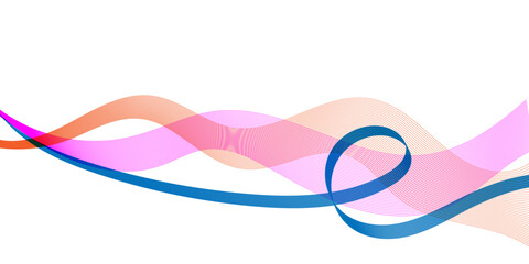 Abstract flowing wave lines background. Design element for technology, science, modern concept.vector eps 10