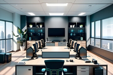 Discover the Future of Work with a Smart Office Setup: Experience the perfect blend of advanced technology and DIY projects in a futuristic home office. Explore voice-activated assistants, automated 