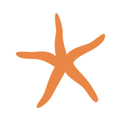 Obraz premium Marine Animals Illustration. Inhabitants of sea, ocean underwater life. Cute ocean animals vector set. Sea creatures cartoon characters, marine life clip art collection.