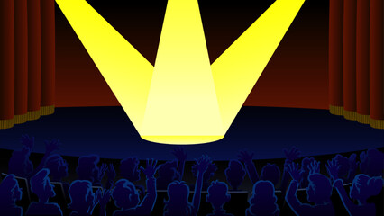 劇場のステージ