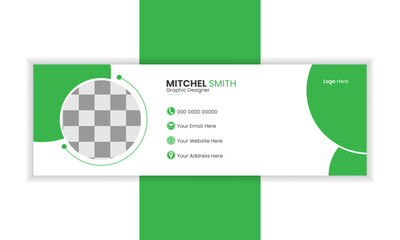 Corporate Email Signature Template Design