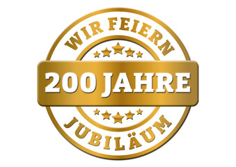 Sticker Wir feiern 50 Jahre Jubiläum