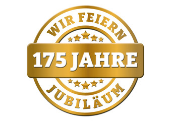 Sticker Wir feiern 50 Jahre Jubiläum