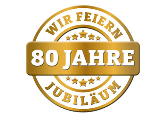 Sticker Wir feiern 50 Jahre Jubiläum