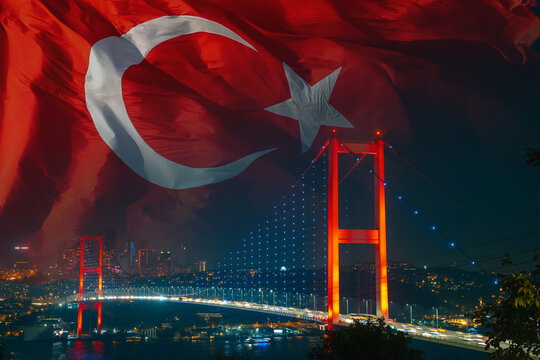 15 temmuz or 15th july democracy day of Turkiye concept photo