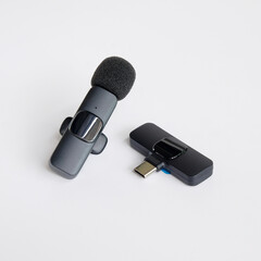 Wireless microphone for type c smartphone.