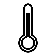 Thermometer medicine icon symbol image vector. Illustration of the temperature cold and hot measure tool design image