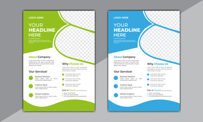 Corporate Business Flyer Template Design