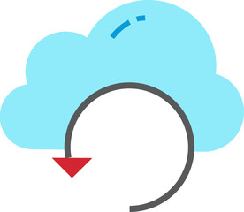 Backup system technology illustration