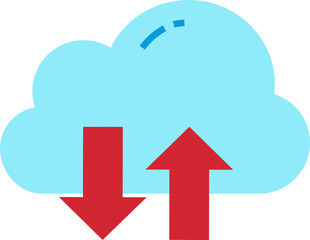 Cloud access technology illustration