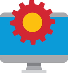 System monitoring technology illustration