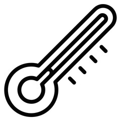 Thermometer medicine icon symbol image vector. Illustration of the temperature cold and hot measure tool design image