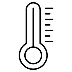 Thermometer medicine icon symbol image vector. Illustration of the temperature cold and hot measure tool design image