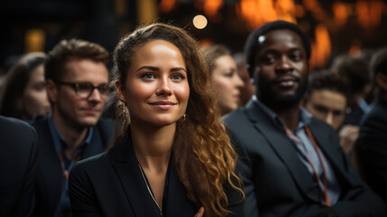 Corporate Success: Business Leaders and Entrepreneurs Are Prominently Represented in an Empowering Conference Audience