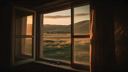 „Frames of Tranquility“ created with Generative AI technology