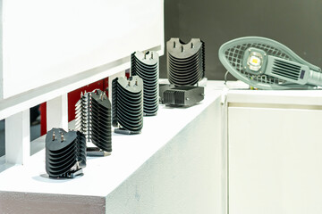 Light weight heat sink cooling module component for electric or electronic device or other application use
