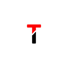 Letter T logo vector set design. Black and white vector illustration, editable icons for your design. Minimal vector graphic alphabet symbol. Letter T logo.