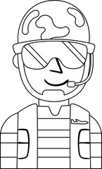 Soldier Airman Soldier Icon