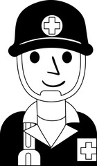 Medic Soldier and Military Forces Icon