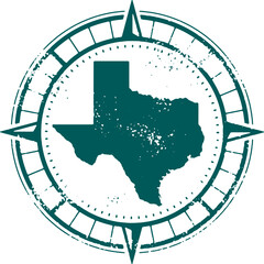 Explore Texas USA State Tourism Stamp - 620621112