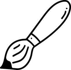 paintbrush cartoon line doodle