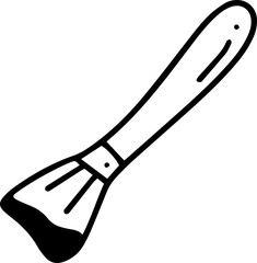paintbrush cartoon line doodle
