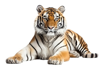 Fototapeta na wymiar Tiger Illustration , isolated transparent background, PNG