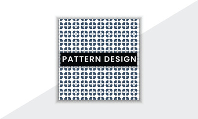 Colorful And Unique Pattern Design Template With Minimal Shape And Vector Background