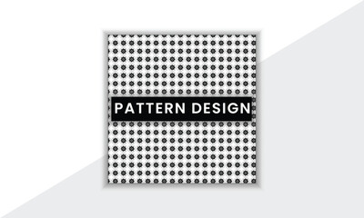 Colorful And Unique Pattern Design Template With Minimal Shape And Vector Background