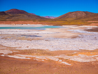 Fototapeta na wymiar Salar de Tara, San Pedro de Atacama 