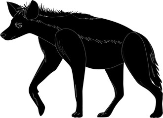 silhouette of a Dangerous Cheyna