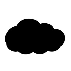 Clouds silhouettes vector