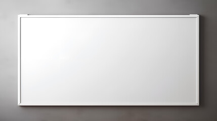 Empty whiteboard with copy space for advertising, quotes or display product. 