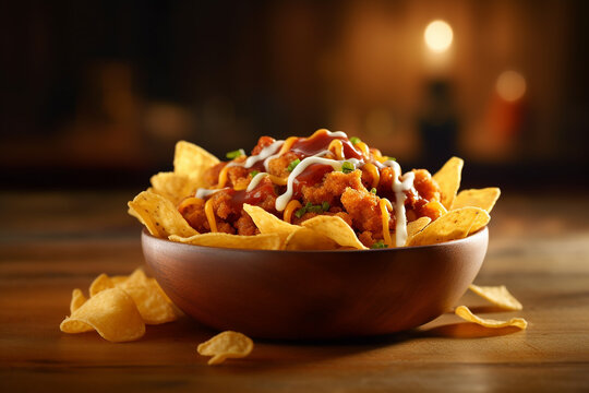 Delicious Frito Pie Created with Generative AI Tools