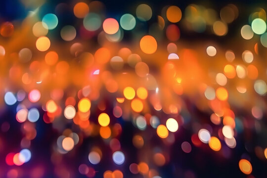abstract light blur bokeh background. High quality photo
