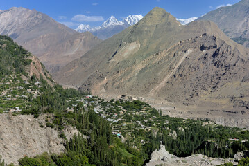 HUNZA VALLEY IN THE GILGIT BALTISTAN REGION IN NORTHERN PAKISTAN. 
