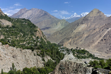 HUNZA VALLEY IN THE GILGIT BALTISTAN REGION IN NORTHERN PAKISTAN. 