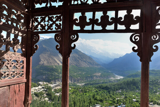 HUNZA VALLEY IN THE GILGIT BALTISTAN REGION IN NORTHERN PAKISTAN. 