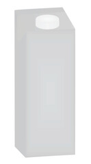 Liquid pack template. vector illustration