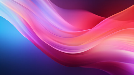 Obraz premium Abstract dynamic wave background. Colorful twisted shapes in motion. Digital art for poster, flyer, banner background or design element. Soft textures on pastel background Generative AI