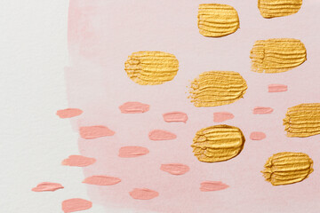 Watercolor and brushstroke background