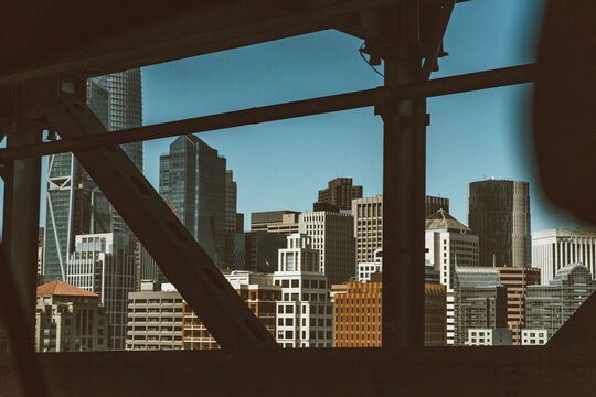 City View through the window