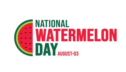 national watermelon day
background template. Holiday concept. background, banner, placard, card, and poster design template with text inscription and standard color. vector illustration.
