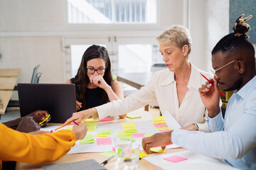 Office Brainstorming Meeting