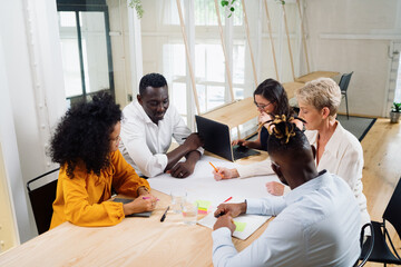 Office Brainstorming Meeting
