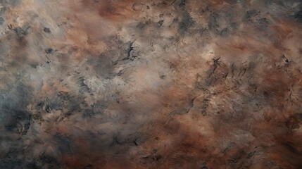 Naklejka na ściany i meble a horizontal abstract background, of rusted stone, with cool and warm highlights, for product display/mock-up. Decor-themed in a JPG format. Generative AI