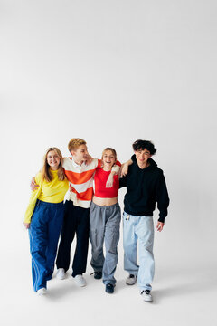 Teenagers in Studio 