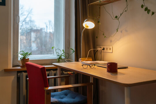 evening room interior