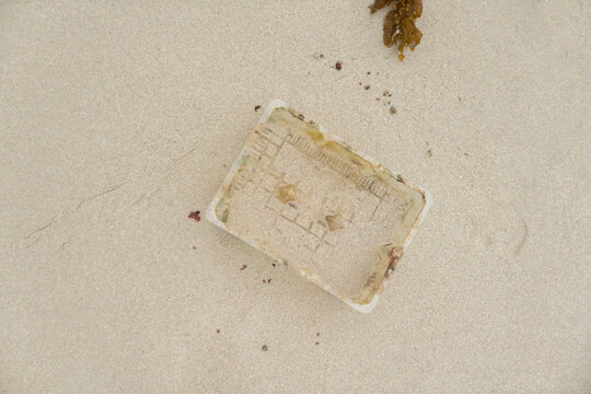 Environmental Pollution With Plastic Concept